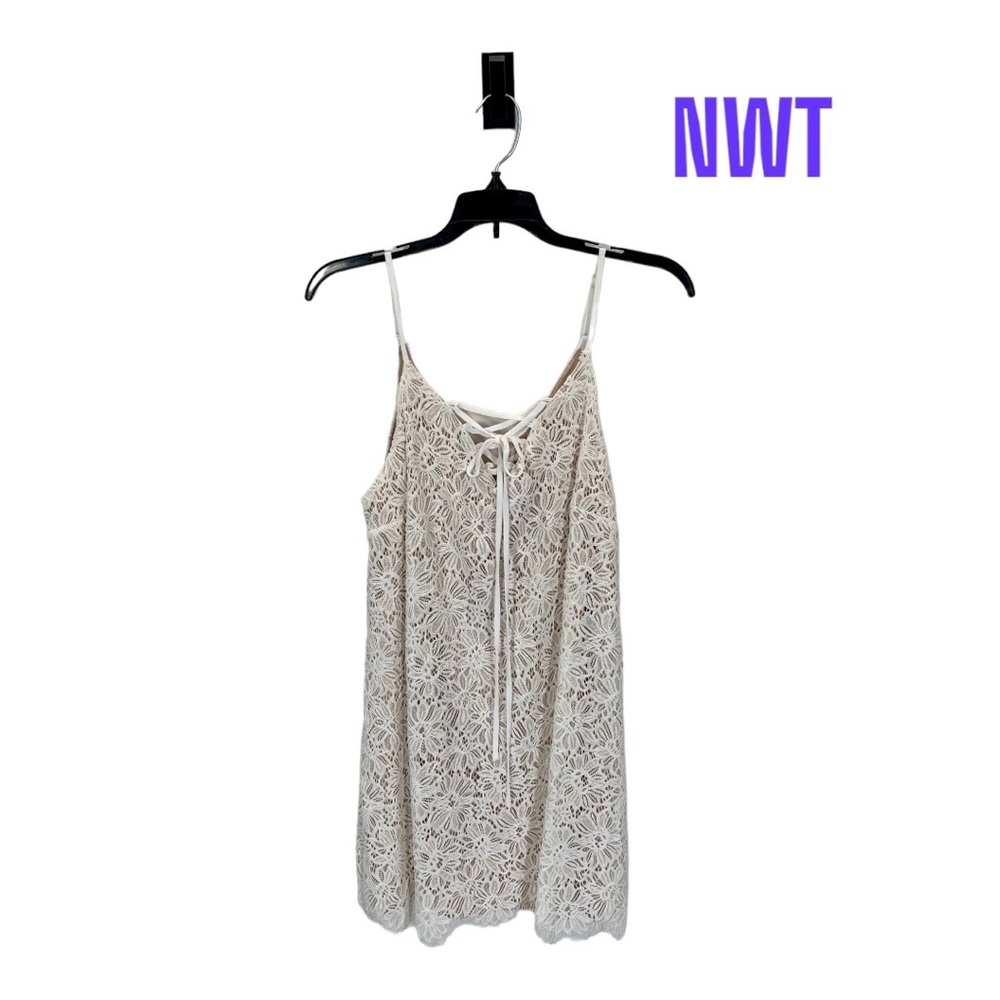 Beautiful white ivory lined dress.  NWT